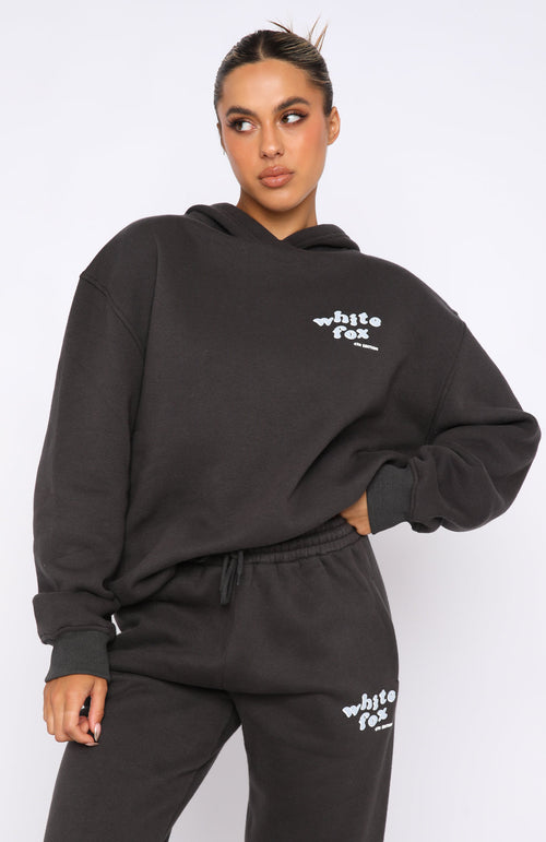 4th Edition Oversized Hoodie - Storm | Women's Oversized Fleece Hoodie