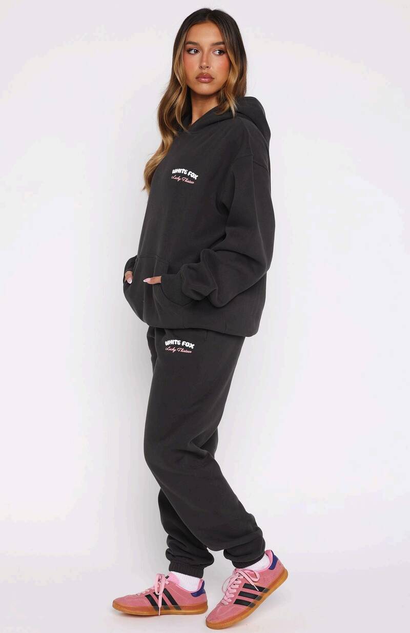 Lucky Thirteen Cheyenne Sweatpants - Charcoal | Women's Fleece Lounge Pants
