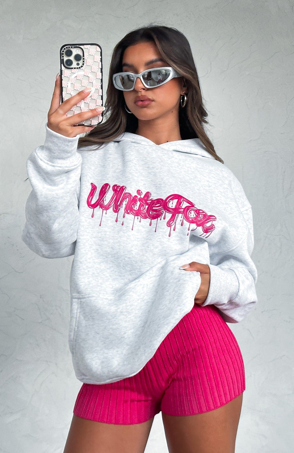 New Generation Oversized Hoodie Grey Marle