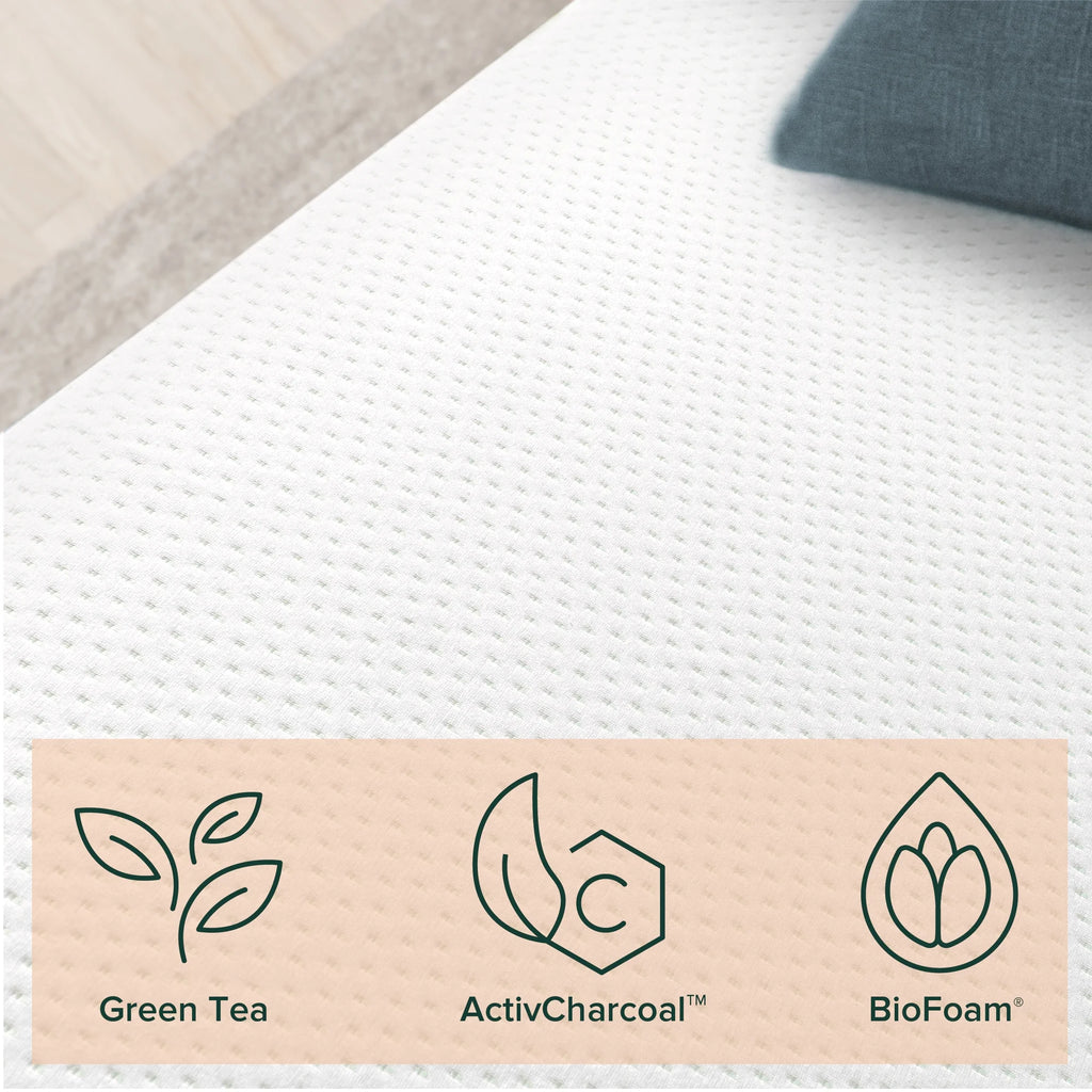Zinus 10" Green Tea Memory Foam Mattress, Twin