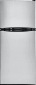 Haier HA10TG21SS 24 Top Freezer Refrigerator with 9.8 cu. ft. Total Capacity Frost-Free and Glass Shelves in Stainless