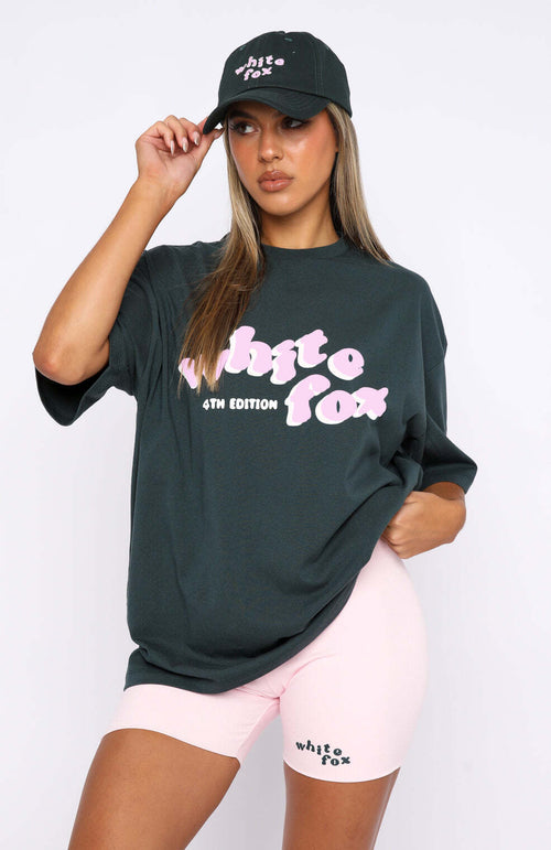 4th Edition Oversized Tee - Clover | Women's Oversized Graphic Tee