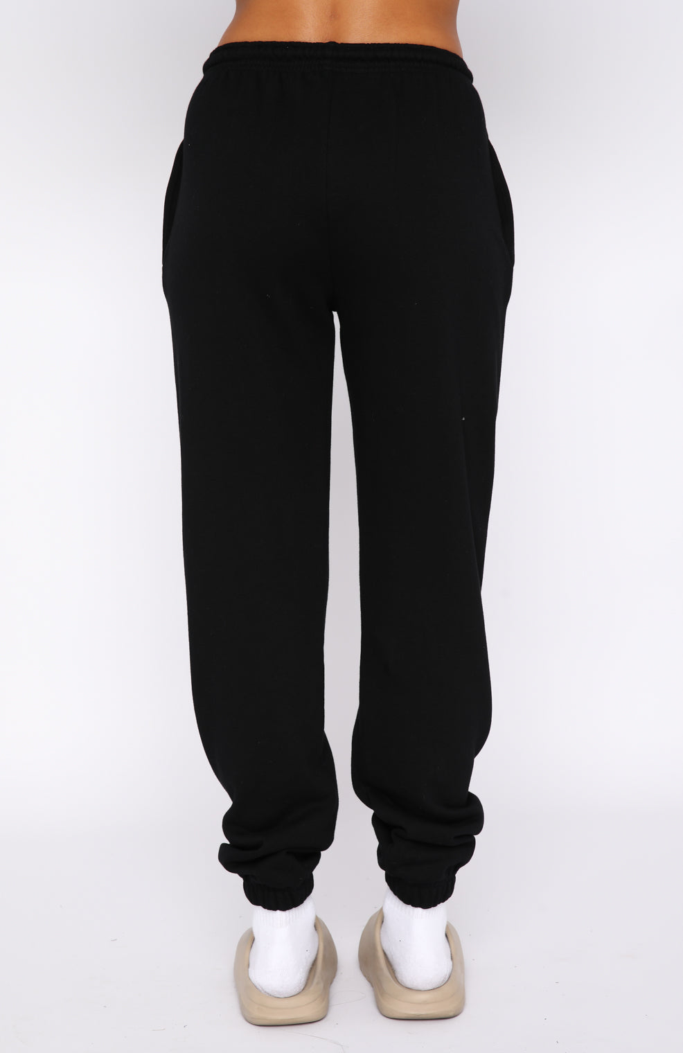 Not An Issue Sweatpants - Black | Unisex Loopback Cotton Joggers