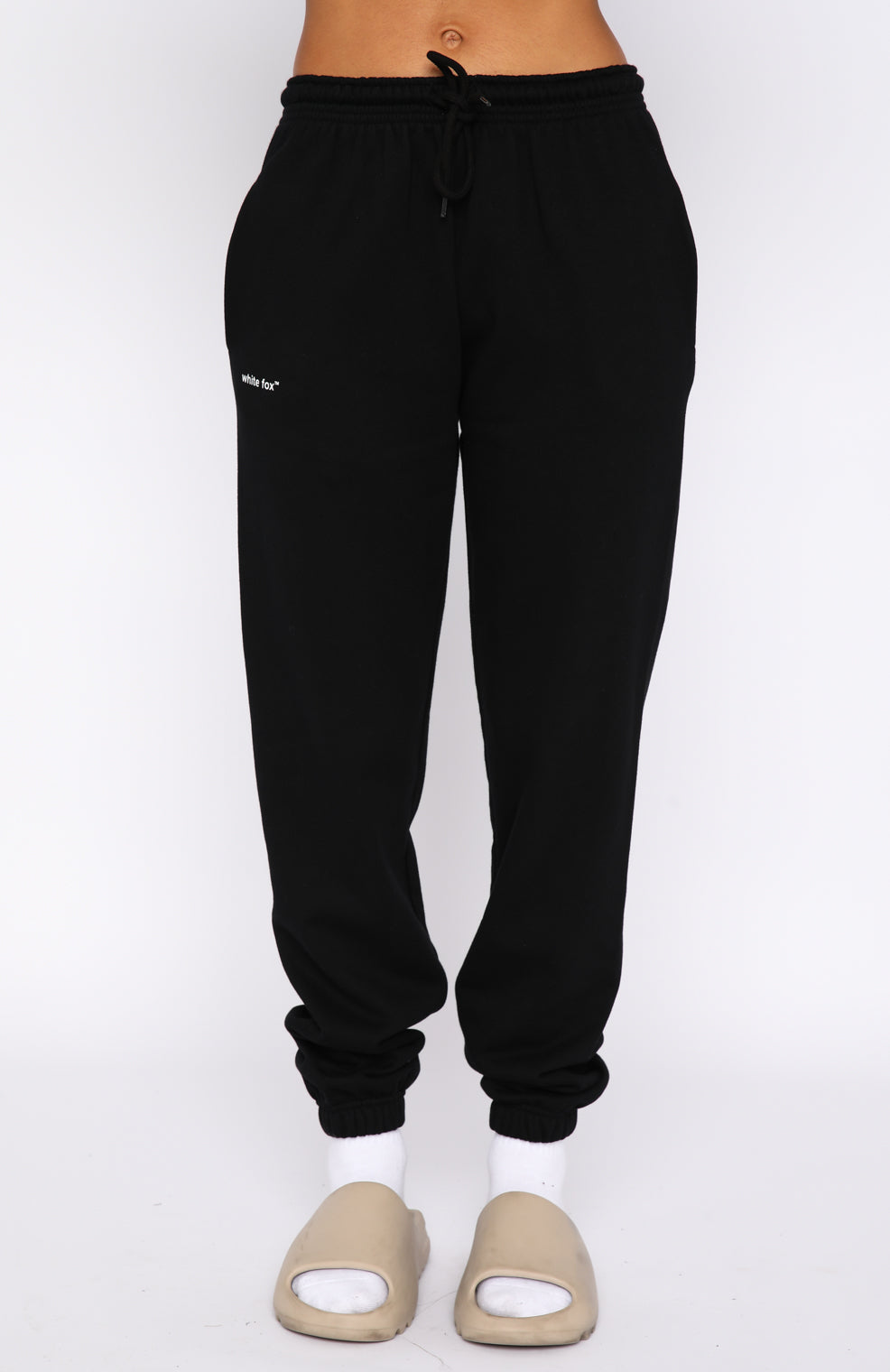 Not An Issue Sweatpants - Black | Unisex Loopback Cotton Joggers