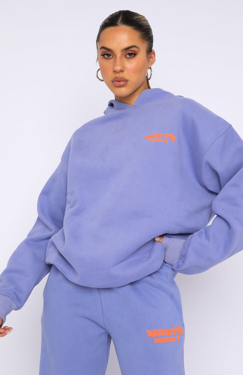Project 5 Oversized Hoodie Grape