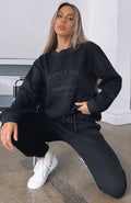 Best Of Both Oversized Sweater Black