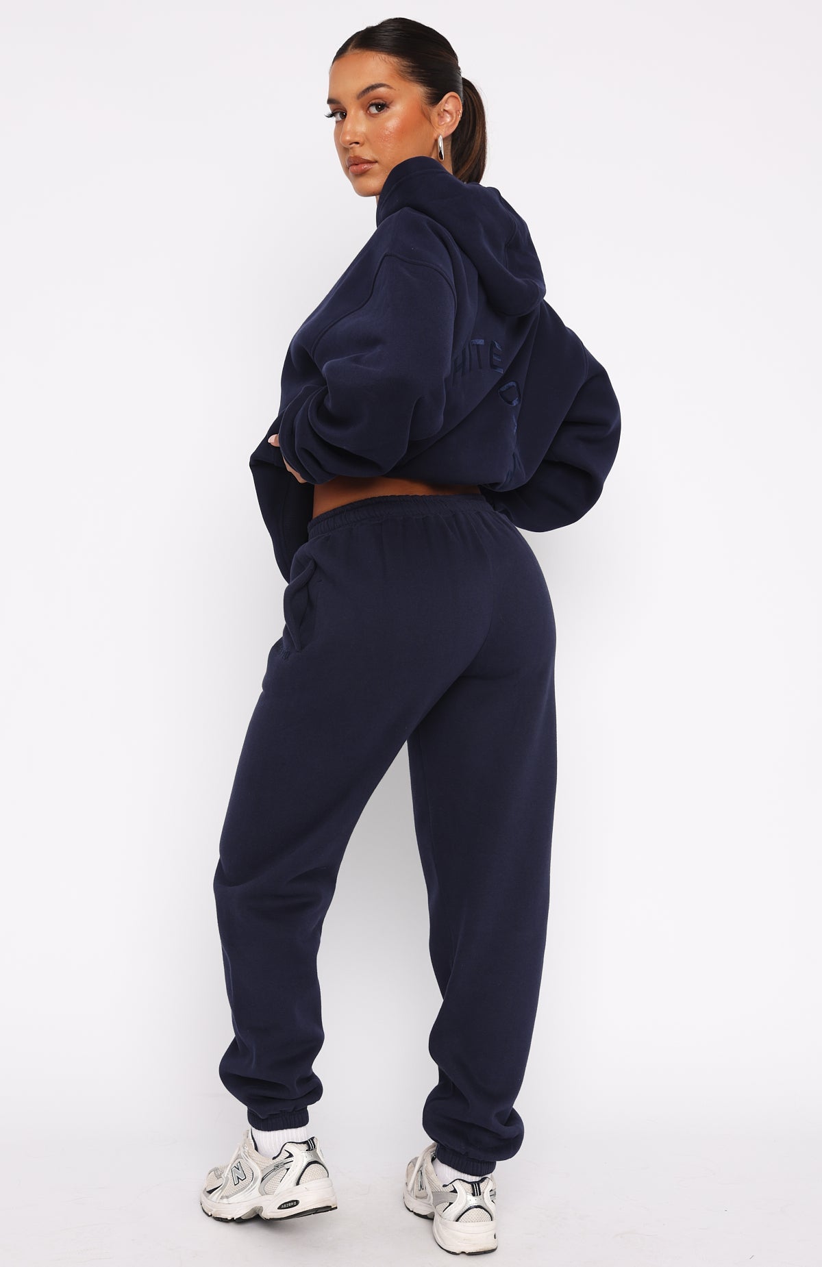 Stay Lifted Sweatpants - Navy | Women's Vintage Fleece Lounge Pants