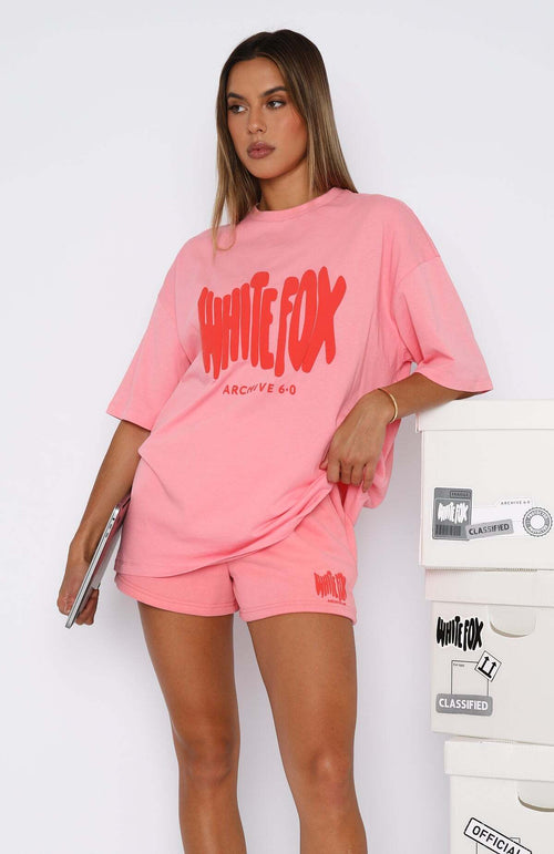 Archive 6.0 Oversized Tee - Melon | Women's Oversized Graphic Tee