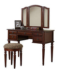 Bobkona F4071 Collection Vanity Cherry