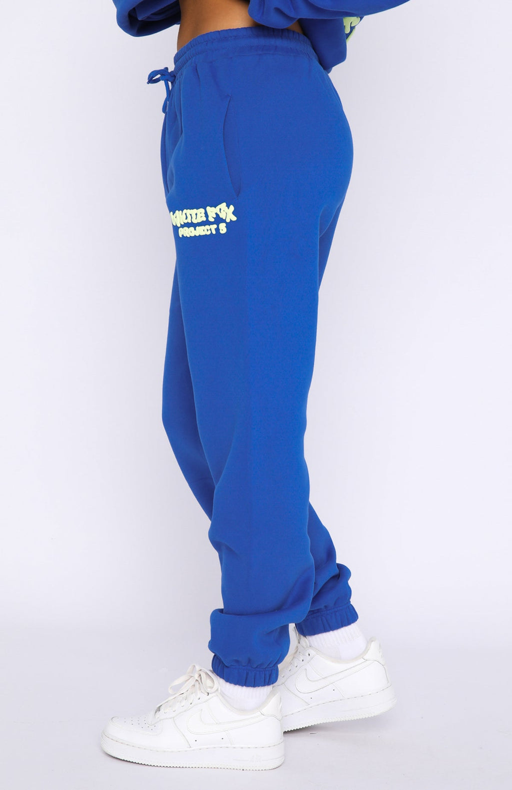 Project 5 Sweatpants - Cobalt | Women's Vintage Fleece Lounge Pants
