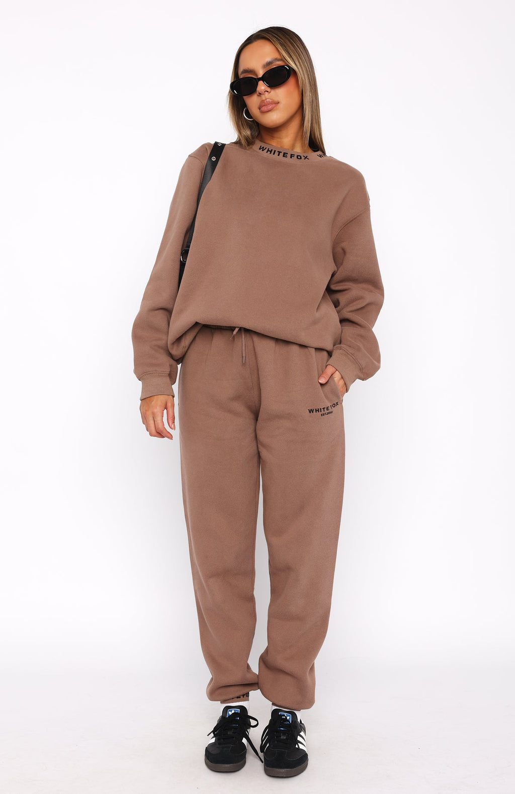 Put It On Repeat Sweatpants - Mocha | Women's Vintage Fleece Lounge Pants