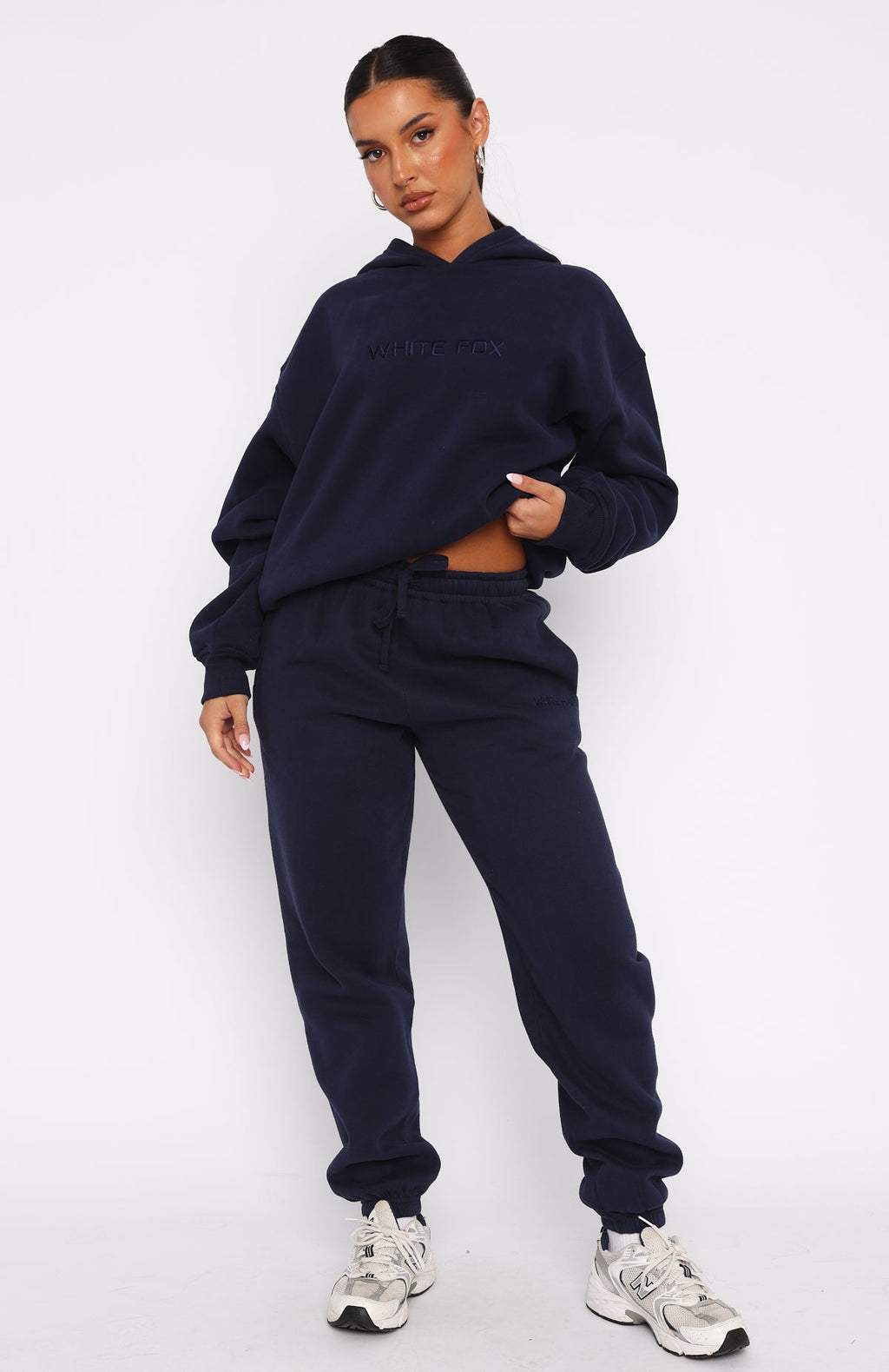 Stay Lifted Sweatpants - Navy | Women's Vintage Fleece Lounge Pants