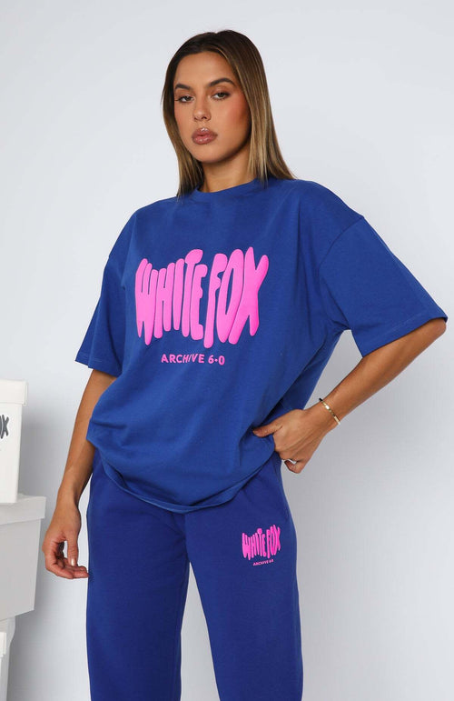 Archive 6.0 Oversized Tee - Malibu | Women's Oversized Graphic Tee