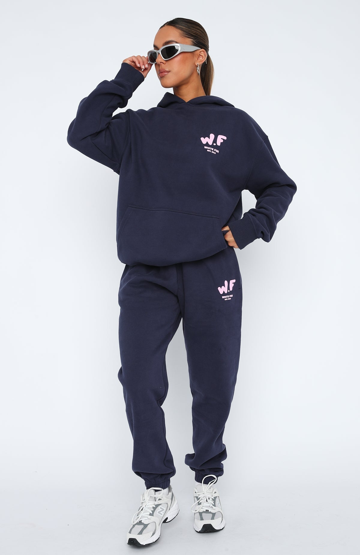 The New Standard Sweatpants - Navy | White Fox