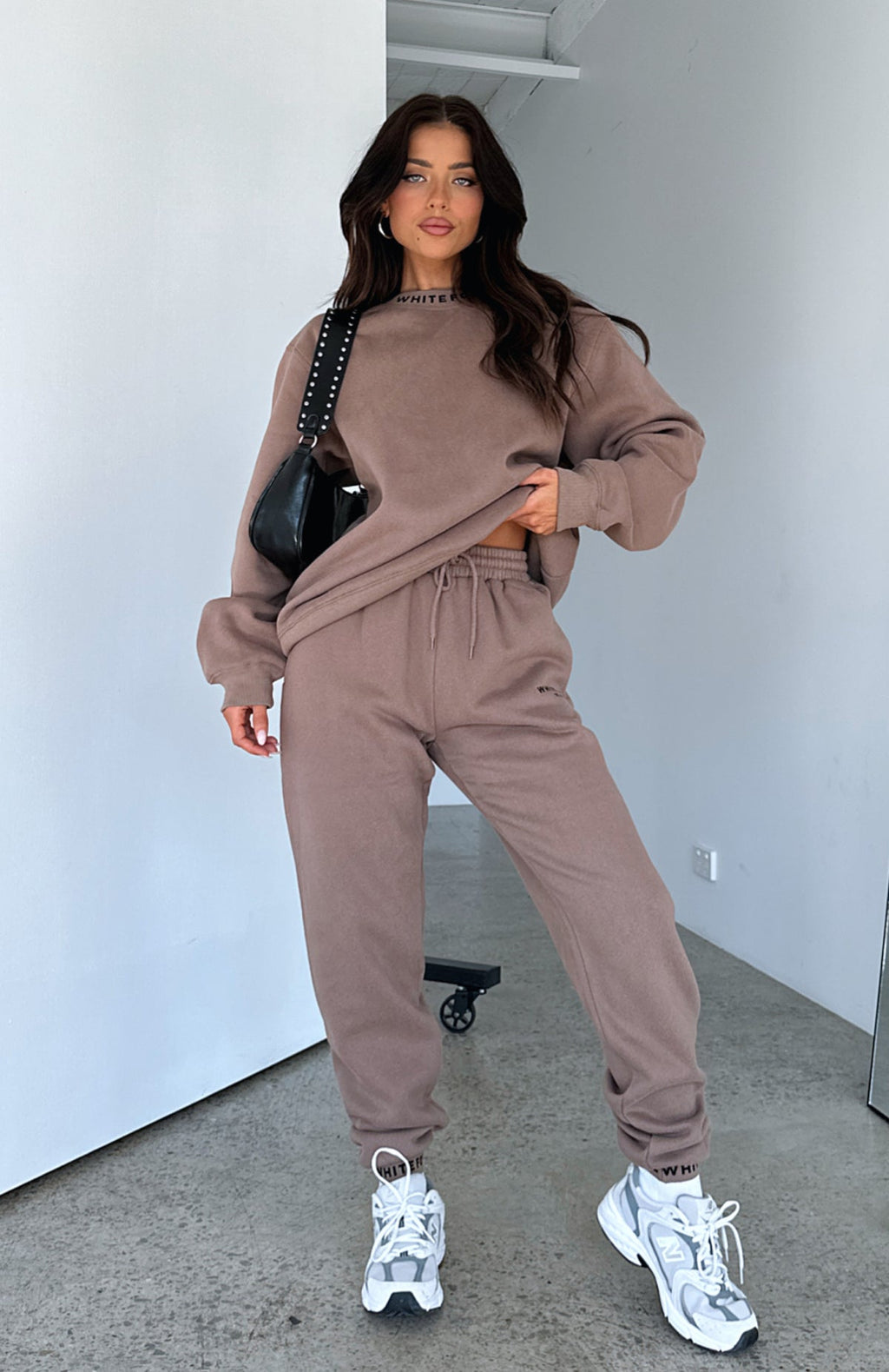 Put It On Repeat Sweatpants - Mocha | Women's Vintage Fleece Lounge Pants