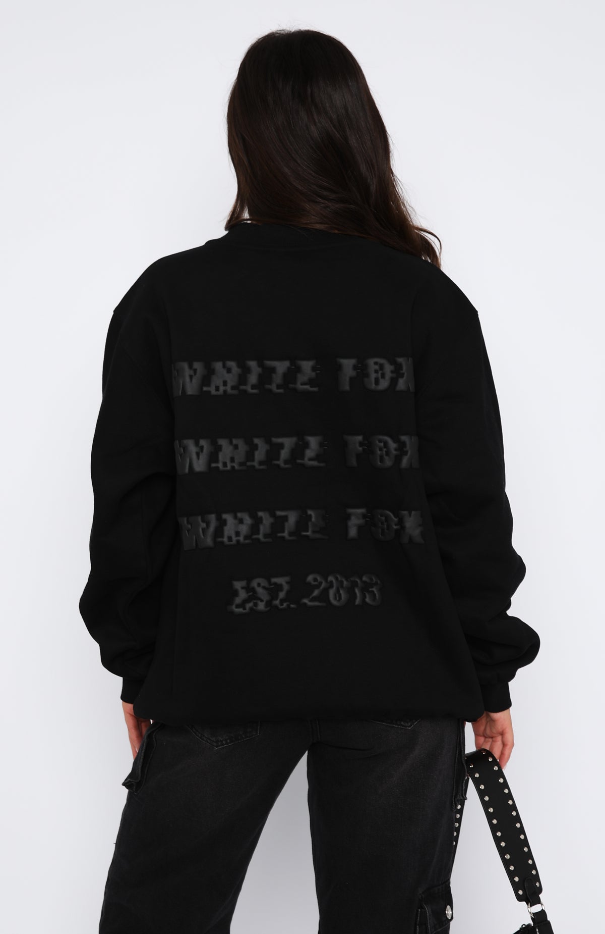 All A Blur Oversized Sweater Black