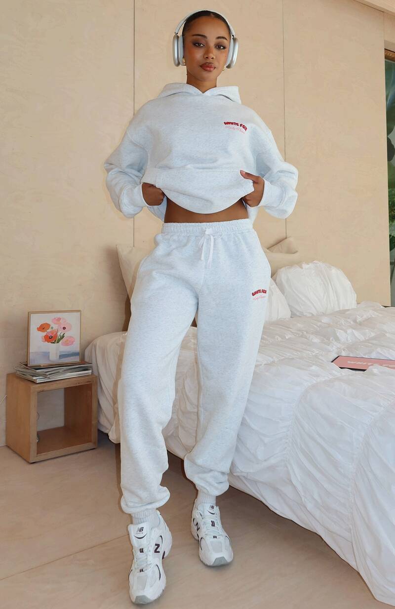 Lucky Thirteen Cheyenne Sweatpants - Grey Marle | Women's Fleece Lounge Pants