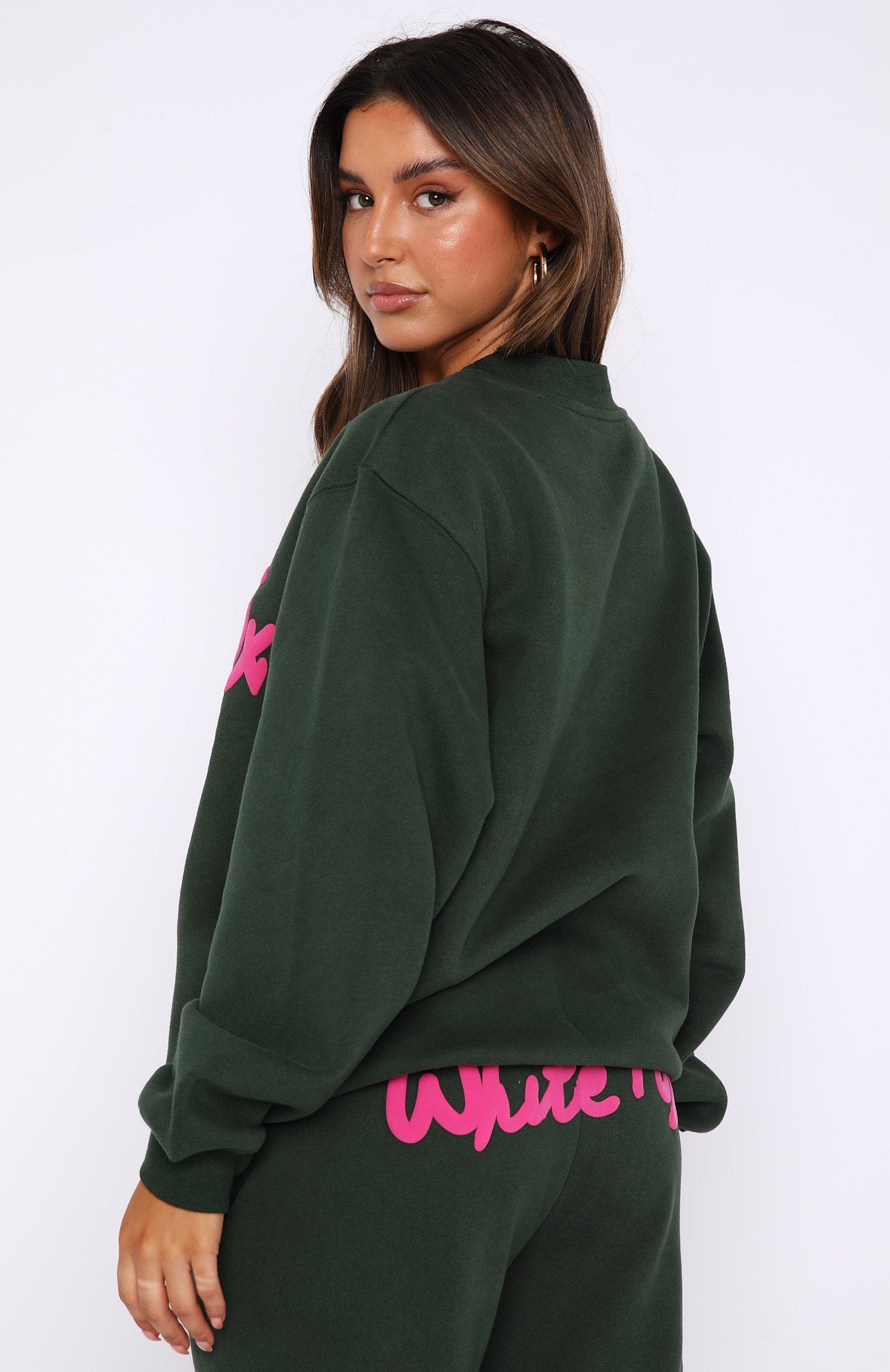 All Time Favourite Oversized Sweater Dark Green