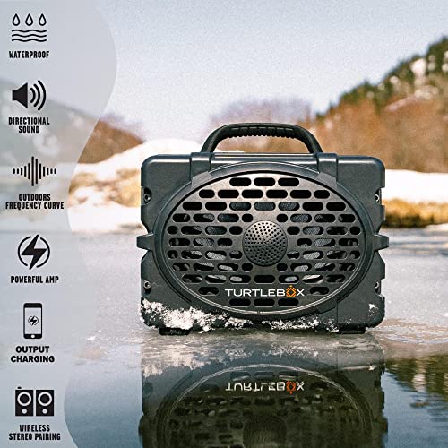 Turtlebox Gen Bluetooth Waterproof Thunderhead
