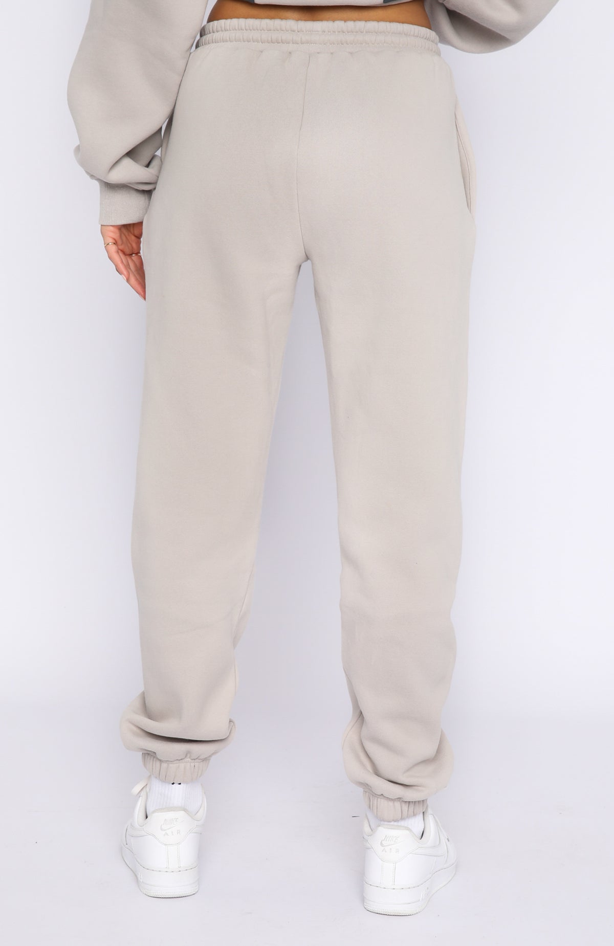 Project 5 Sweatpants - Lunar | Fleece Joggers with Puff Print Logo