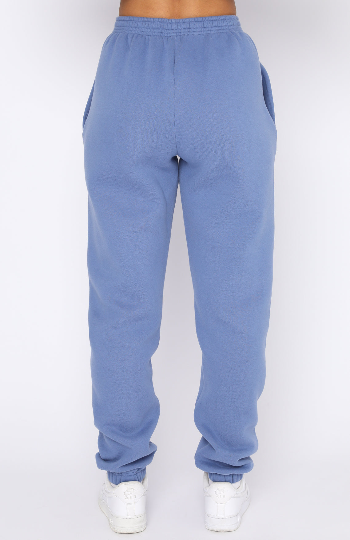 Do The Most Sweatpants - Dusk Blue | Women's Vintage Fleece Lounge Pants