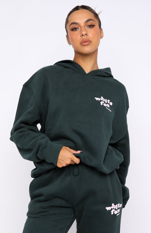 4th Edition Oversized Hoodie - Clover | Women's Oversized Fleece Hoodie