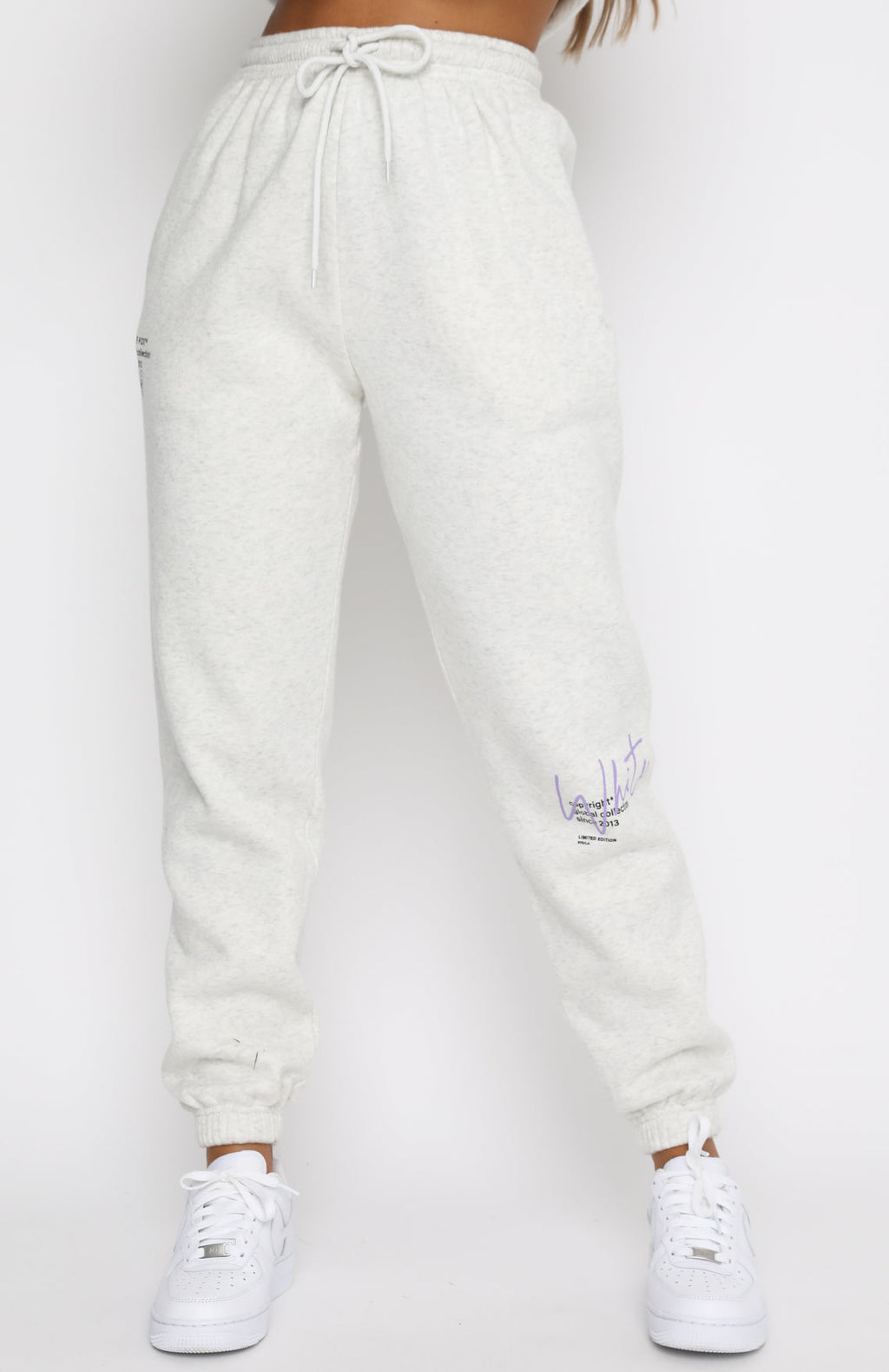 New Story Sweatpants - Grey Marle | Women's Vintage Fleece Lounge Pants