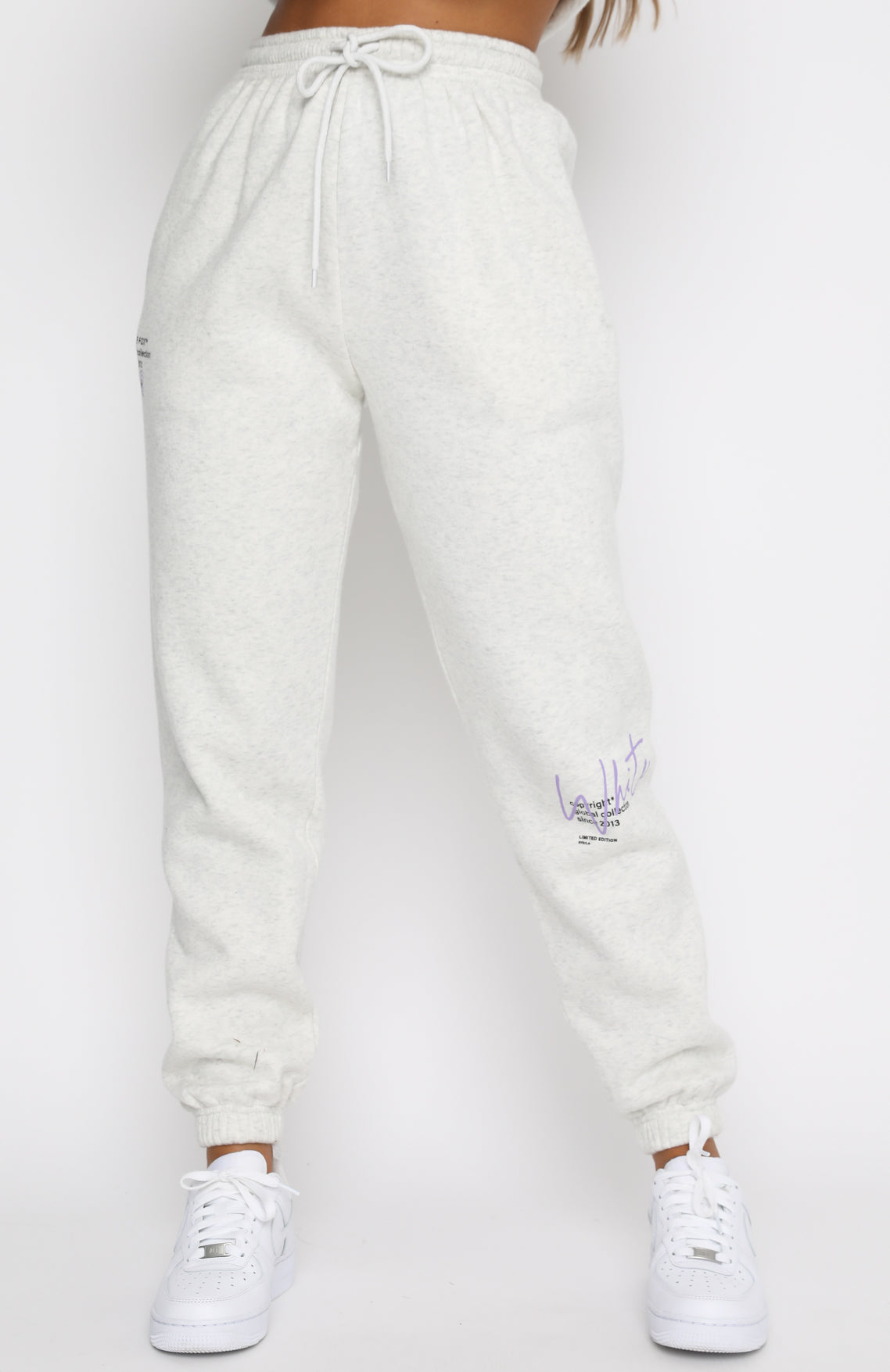 New Story Sweatpants - Grey Marle | Women's Vintage Fleece Lounge Pants