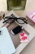 Lucky Thirteen Cheyenne Keychain - Pink | White Fox Charm Keyring