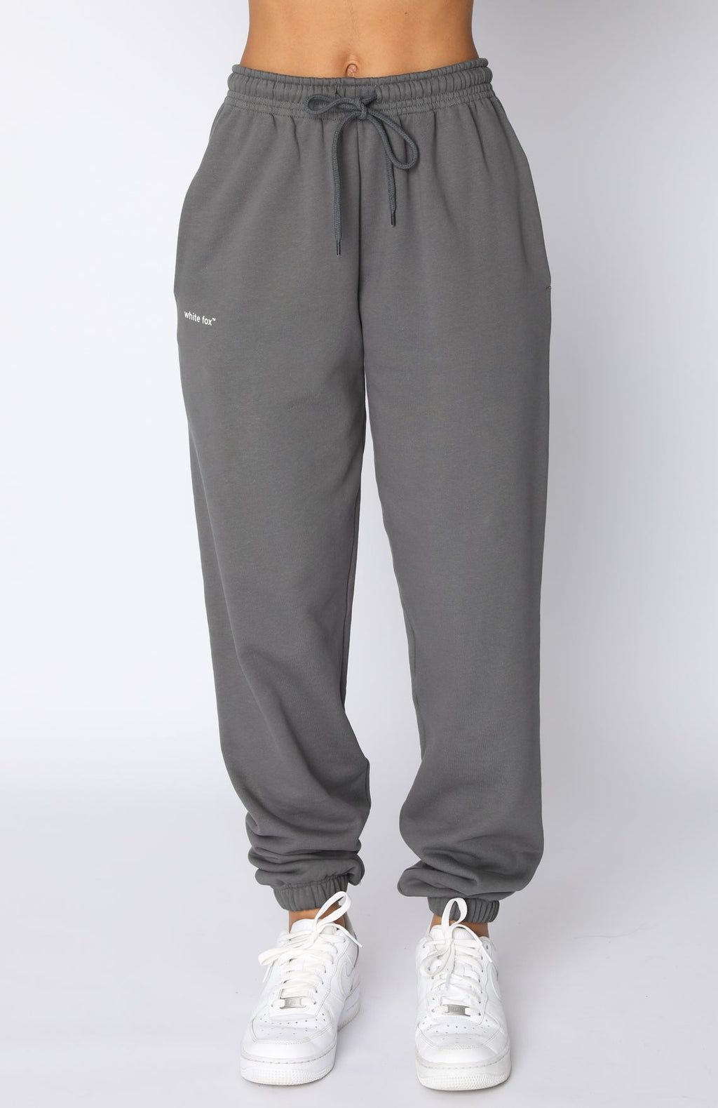 Not An Issue Sweatpants - Slate | Unisex Loopback Cotton Joggers