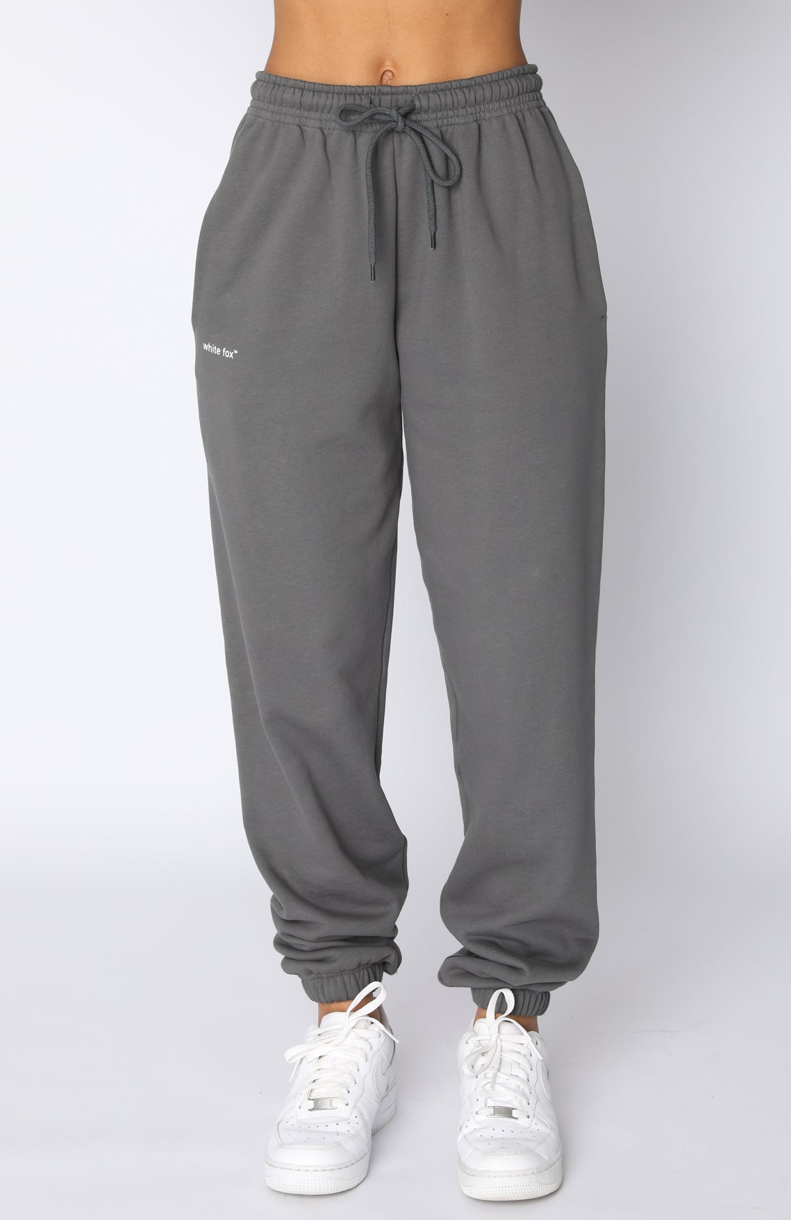 Not An Issue Sweatpants - Slate | Unisex Loopback Cotton Joggers