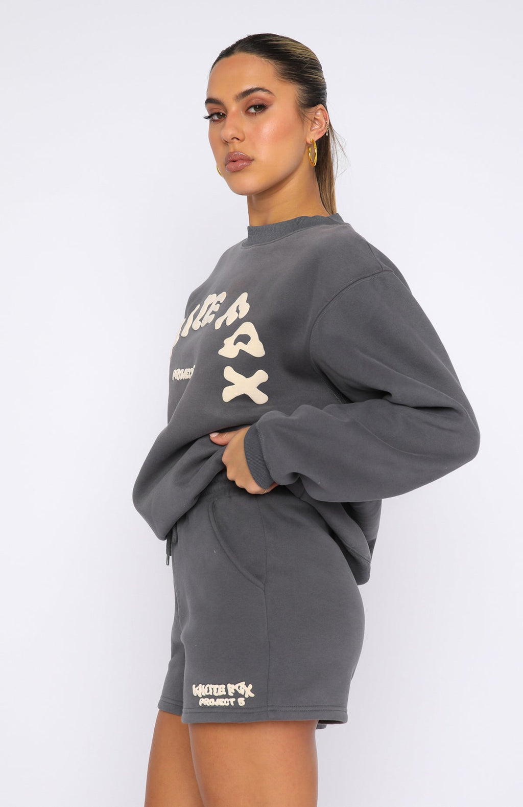 Project 5 Oversized Sweater Volcanic