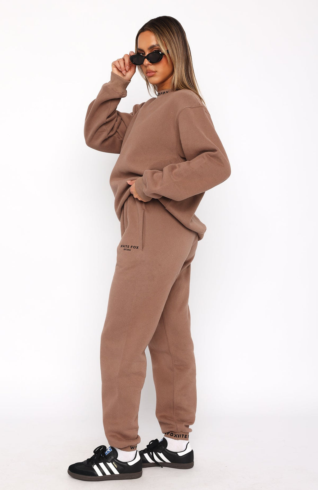 Put It On Repeat Sweatpants - Mocha | Women's Vintage Fleece Lounge Pants
