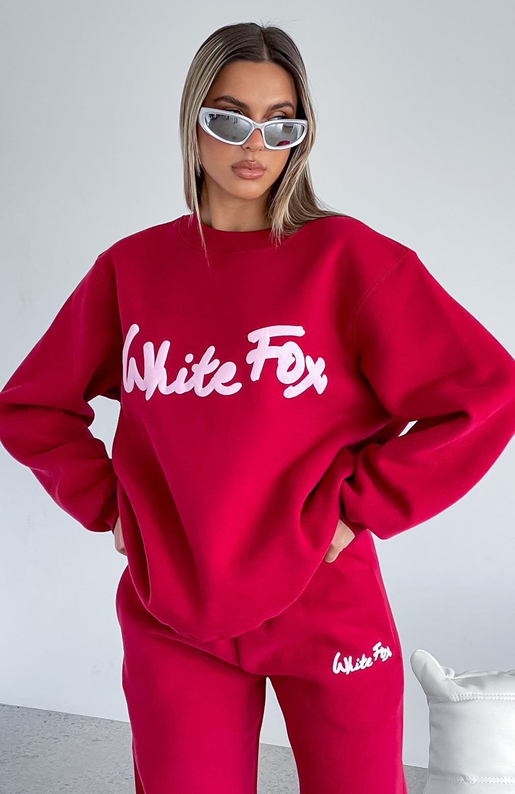 All Time Favourite Oversized Sweater Red