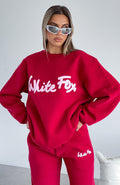 All Time Favourite Oversized Sweater Red