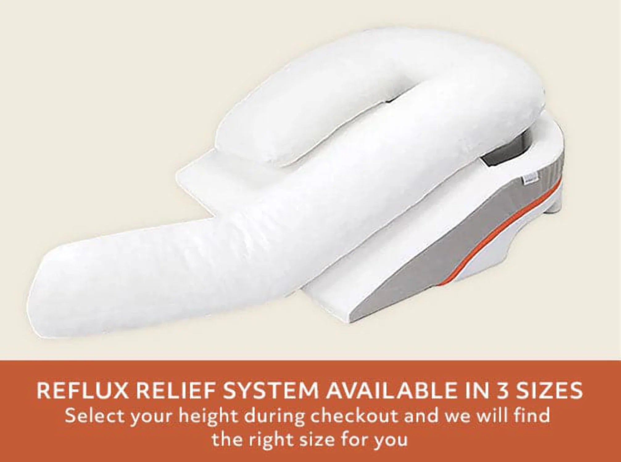 MedCline Reflux Relief System, size Large for heights 6'0+
