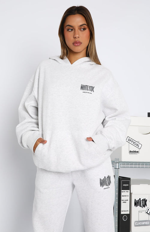 Archive 6.0 Oversized Hoodie - Haze | Women's Oversized Fleece Hoodie