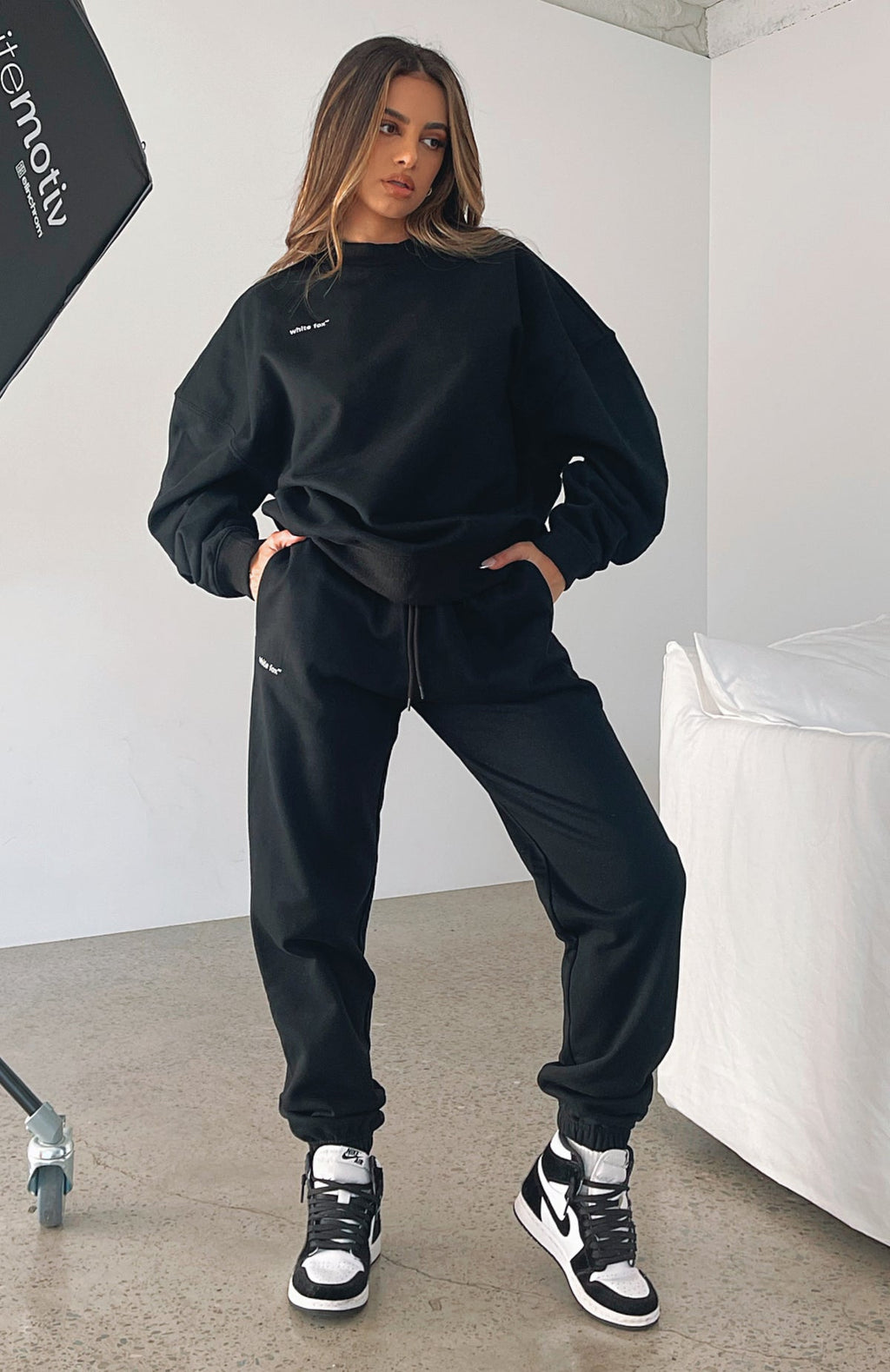 Not An Issue Sweatpants - Black | Unisex Loopback Cotton Joggers