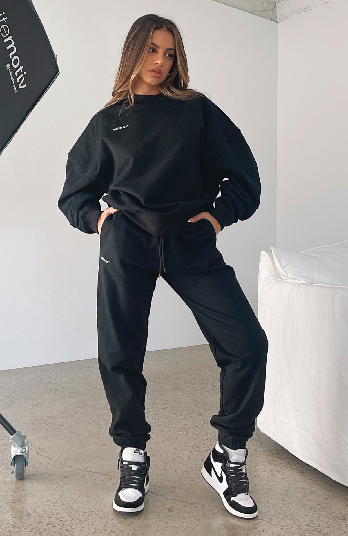 Not An Issue Sweatpants - Black | Unisex Loopback Cotton Joggers