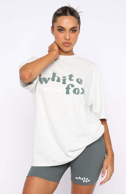 4th Edition Oversized Tee - Smoke | Women's Oversized Graphic Tee