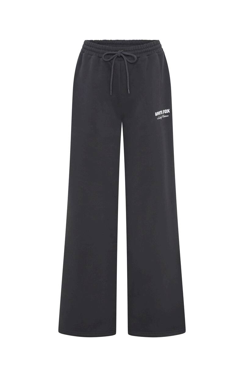 Lucky Thirteen Audrina Wide Leg Sweatpants - Volcanic | Women's Lounge Pants
