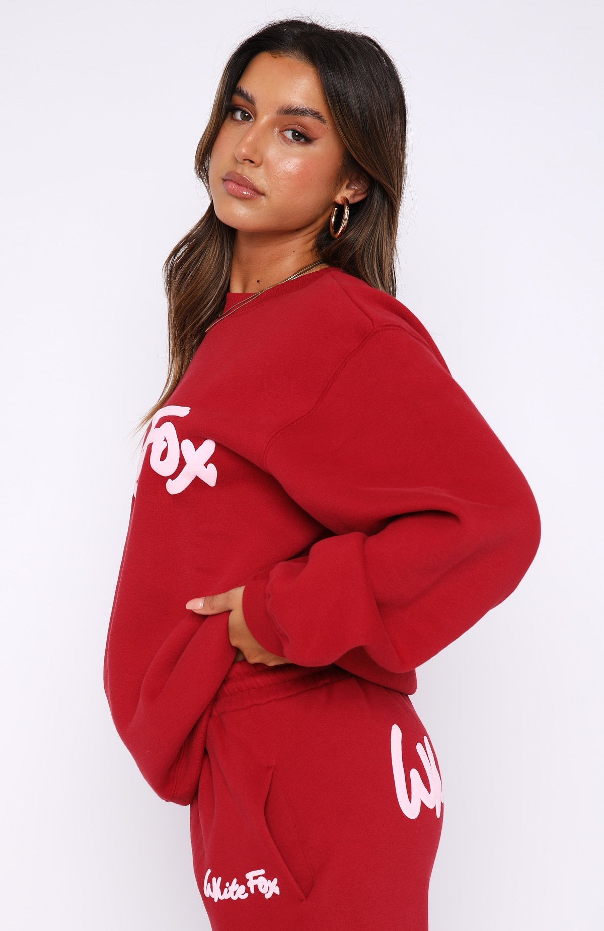 All Time Favourite Oversized Sweater Red