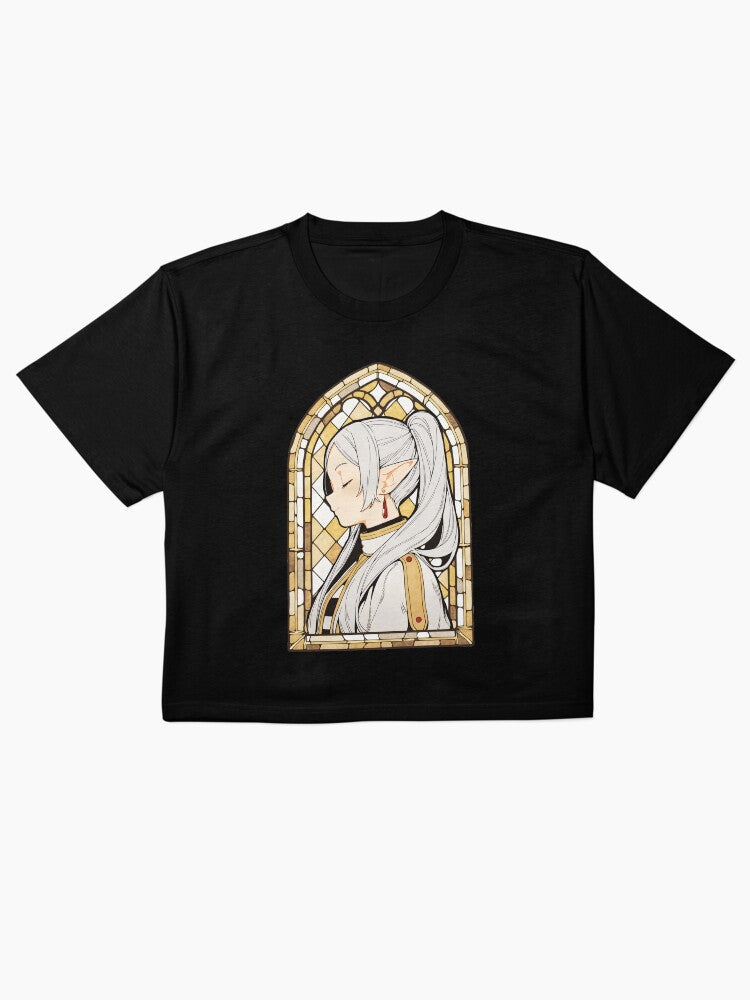 Stained Glass Frieren Boxy T-Shirt