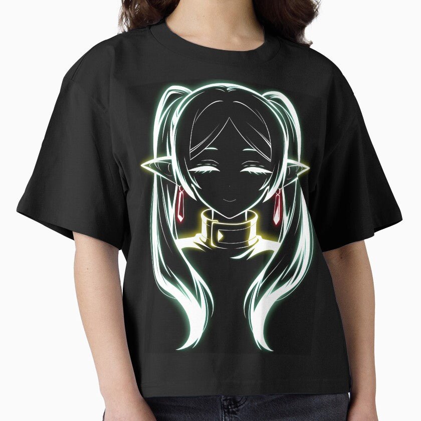 Neon Frieren Boxy T-Shirt