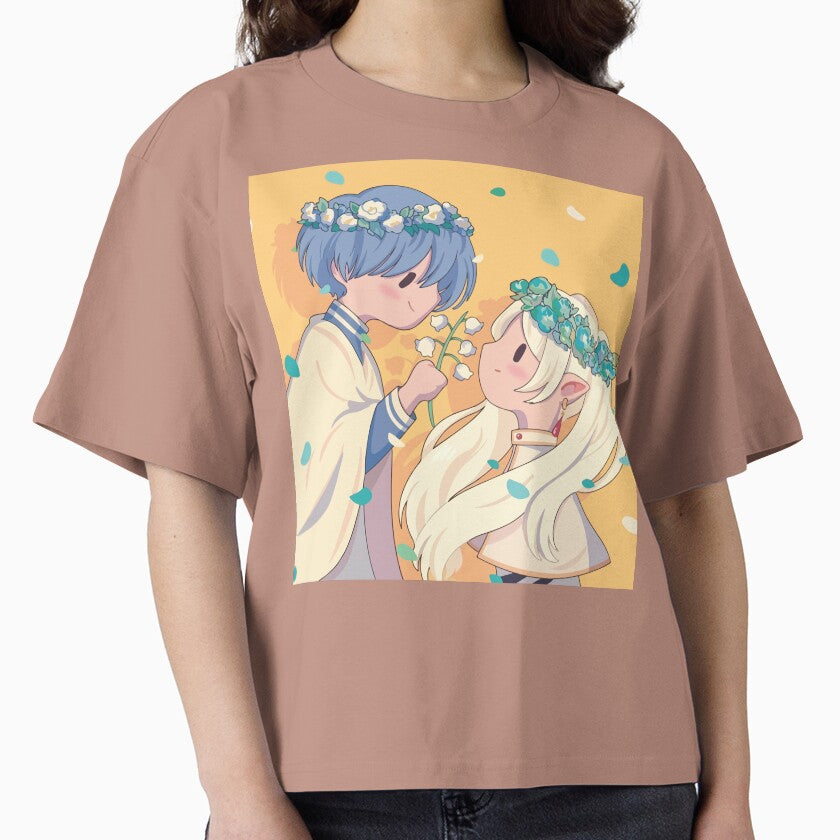 Himeel and Frieren Boxy T-Shirt