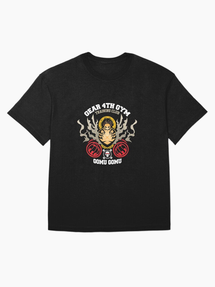 Luffy Gear Fourth Power Gym Shirt, Athletic Fit Anime Apparel - - One Piece