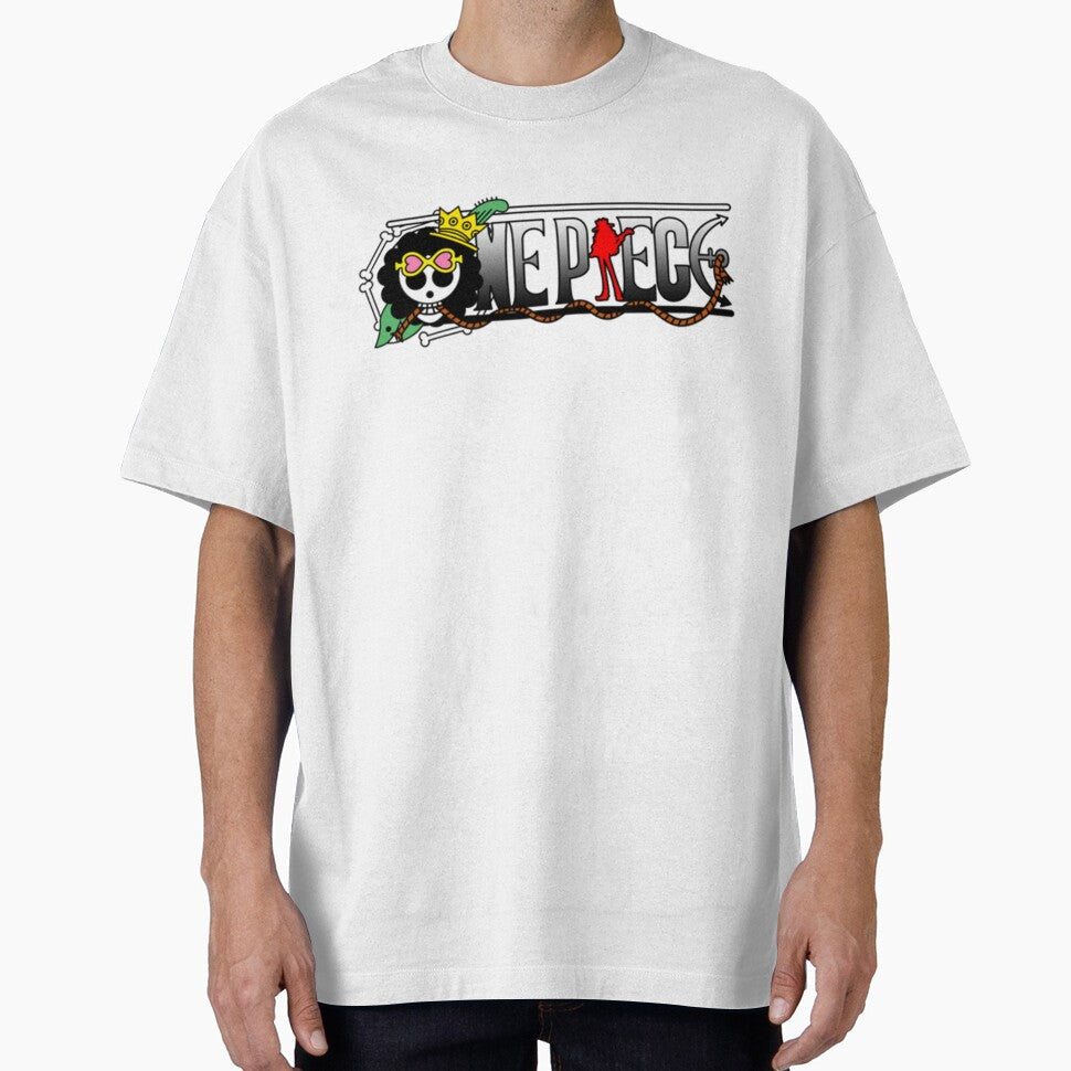 Brook Dead Or Alive Musician Tee, Classic Anime Graphic Top - - One Piece