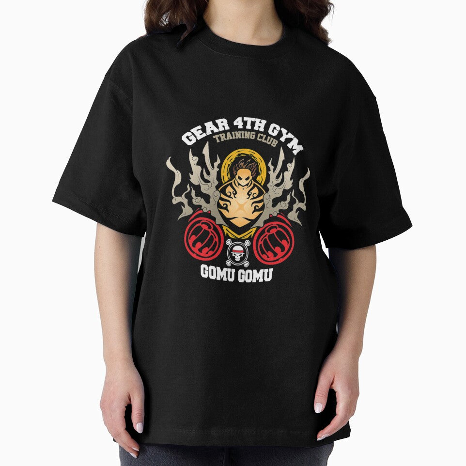 Luffy Gear Fourth Power Gym Shirt, Athletic Fit Anime Apparel - - One Piece
