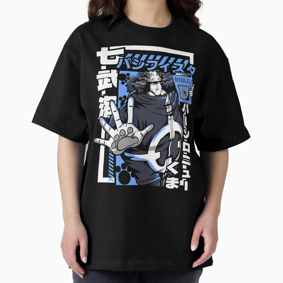 Kuma Paw-Paw Fruit Graphic Tee, Heavy Duty Cotton Anime Shirt - - One Piece