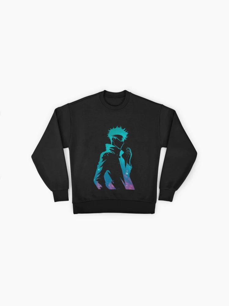 Satoru Gojo Anime Premium Oversized Sweatshirt High Quality Print